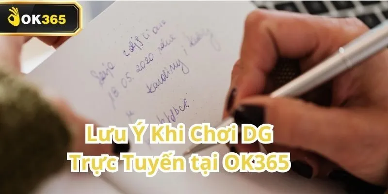 DG Trực Tuyến tại OK365 – Sảnh Casino thực tế cho người chơi Việt 3 DG Trực Tuyến