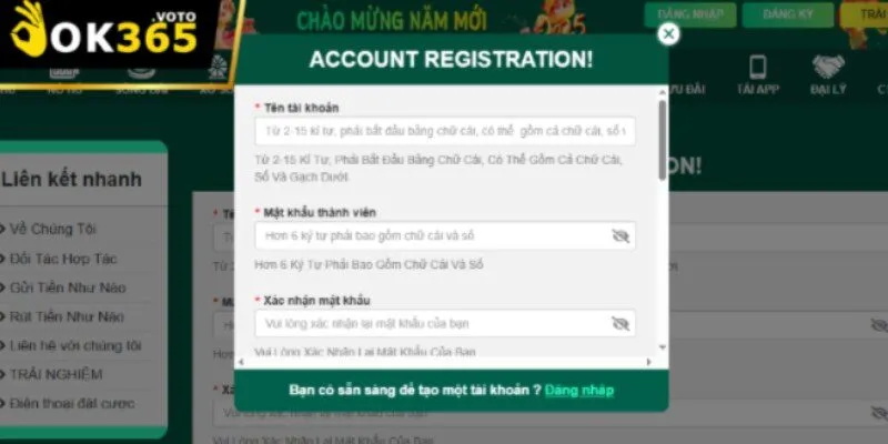 Hướng Dẫn Chi Tiết Cách Đăng Ký Ok365 Hiệu Quả Nhất 2 Các Bước Đăng Ký Ok365 Một Cách Nhanh Chóng